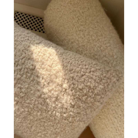 Petite Knit Teddy Pillow Wollpaket