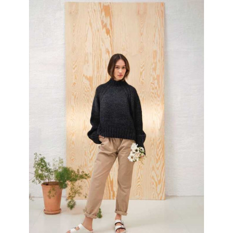 Sandnes Mykt Til Dame 2202-5 Lou Pullover Strickset
