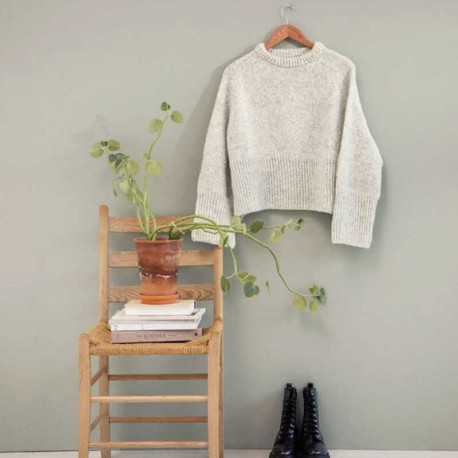 Sandnes Mykt Til Dame 2202-7 Franky Pullover Kos Edition Strickset