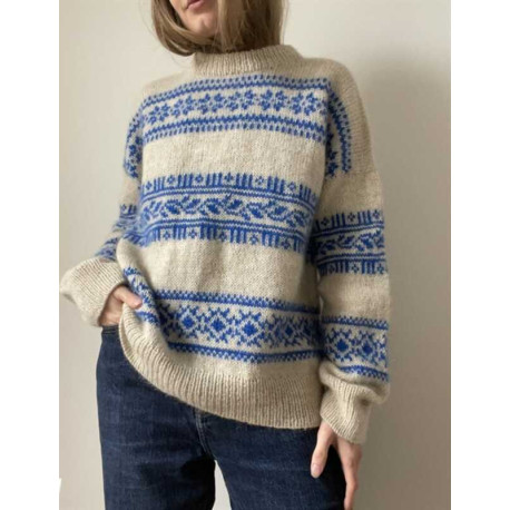 Le Knit Porcelain Sweater Strickkit