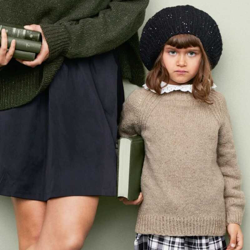 Sandnes 2214 4A Kelly Pullover Kinder Strickset