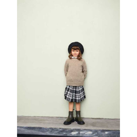 Sandnes 2214 4A Kelly Pullover Kinder Strickset