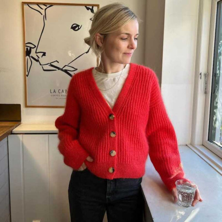 Petite Knit Agnete Cardigan Wollpaket