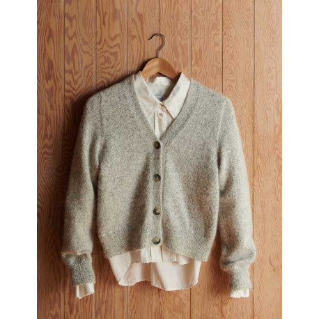 Le Knit Mouliné Cardigan Wollpaket