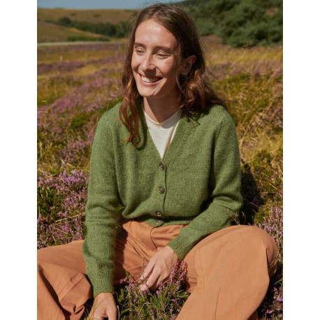 Le Knit Mouliné Cardigan Wollpaket