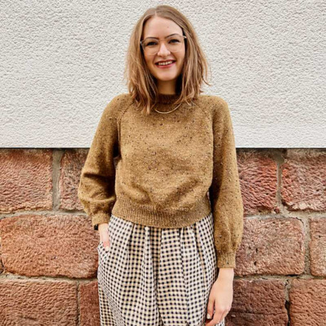 Lydia Rhabarber Rhabarber Sweater Wollpaket