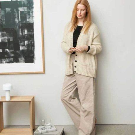 Sandnes DIY 2302-3 Oxford Cardigan Strickset