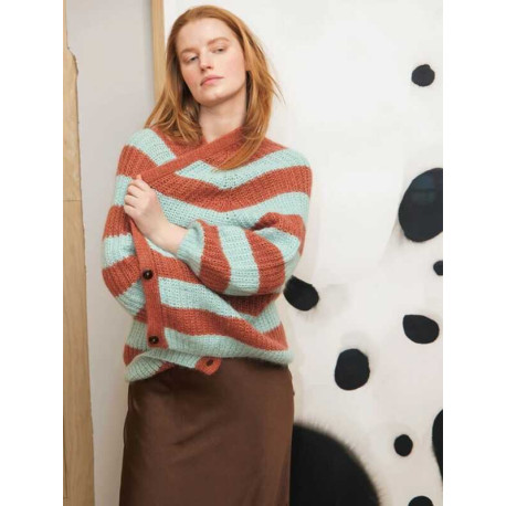 Sandnes DIY 2302-4 Brook Cardigan Strickset
