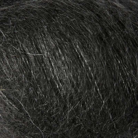Knitting for Olive Soft Silk Mohair Midnight Detail