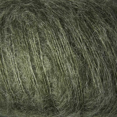Knitting for Olive Soft Silk Mohair Dusty Sea Green Detail