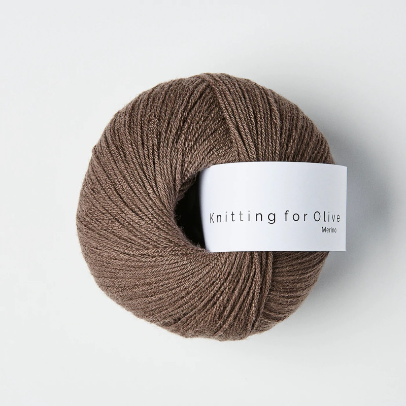 Knitting for Olive Merino Plum Clay