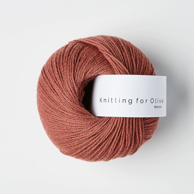 Knitting for Olive Merino Plum Rose