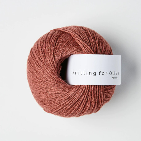 Knitting for Olive Merino Plum Rose