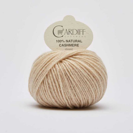 Cardiff Cashmere Classic Silver 509