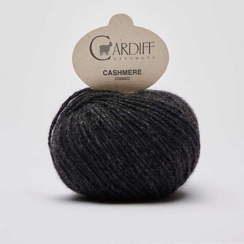 Cardiff Cashmere Classic Antracite 520