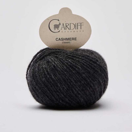 Cardiff Cashmere Classic Antracite 520