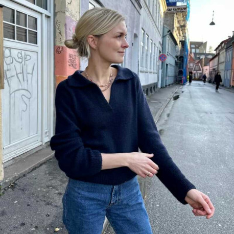 Petite Knit Elisabeth Blouse Wollpaket