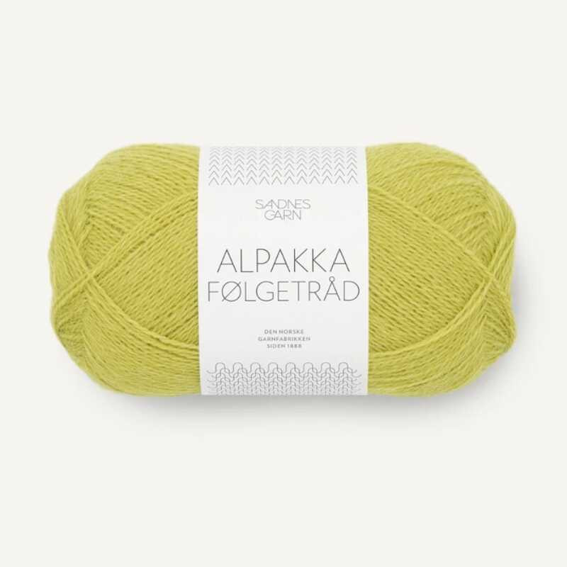 Sandnes Alpakka Folgetrad Sunny Lime 9825