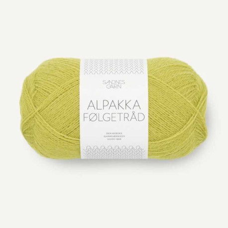 Sandnes Alpakka Folgetrad Sunny Lime 9825