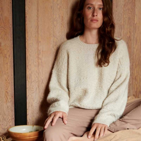 Le Knit Peggy Sweater Wollpaket