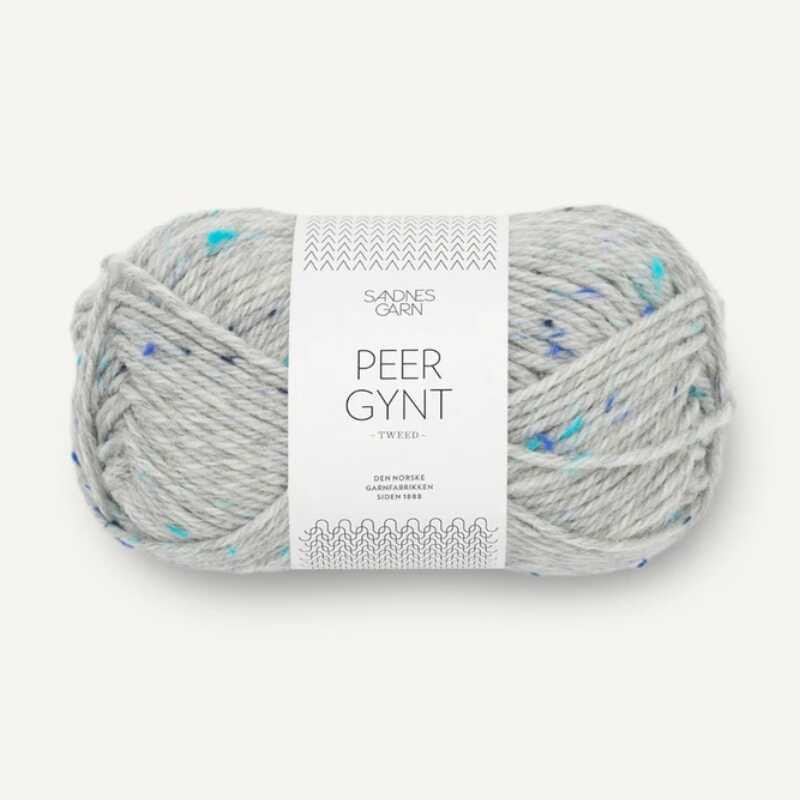 Sandnes Peer Gynt Lys Gramelert m/Bla Tweed 1502 Preorder