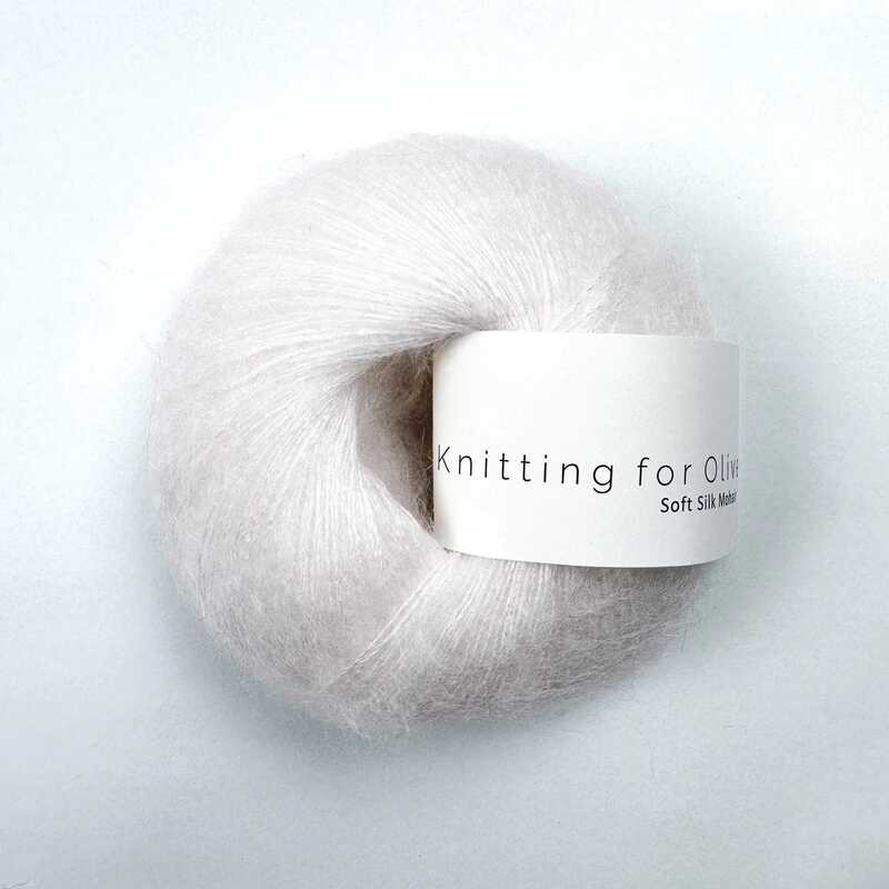 Knitting for Olive Soft Silk Mohair  Snowflake
