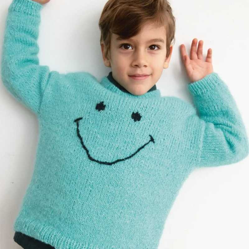 Sandnes 230310  Big Smiley Pullover Strickset