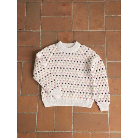 Sandnes 2303 6 Fleur de Lis Pullover Strickset