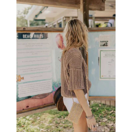Sandnes 2305 6 April Bluse Strickset