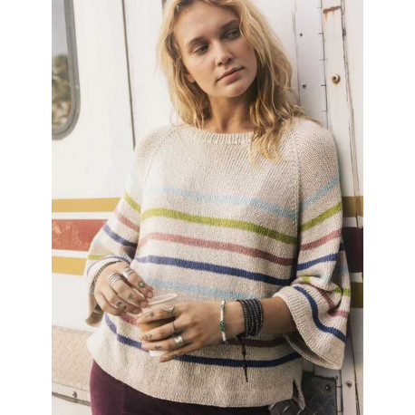 Sandnes 2305 10 Cherry Pullover Strickset