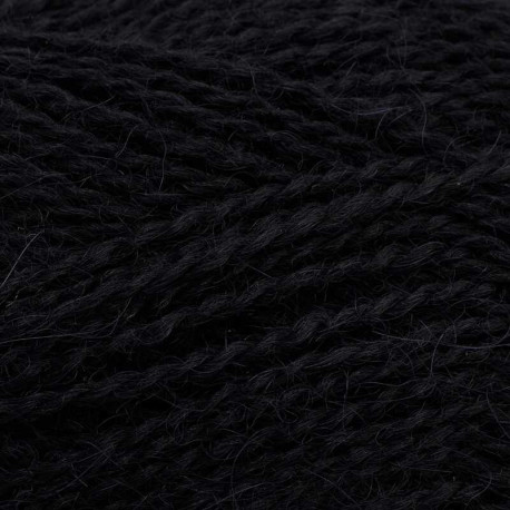 Filcolana Alva Black 102 Detail
