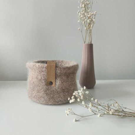 Wolle 7 Zero Waste Basket Strickset