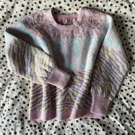 Popknit Welcome To The Jungle Sweater Strickset