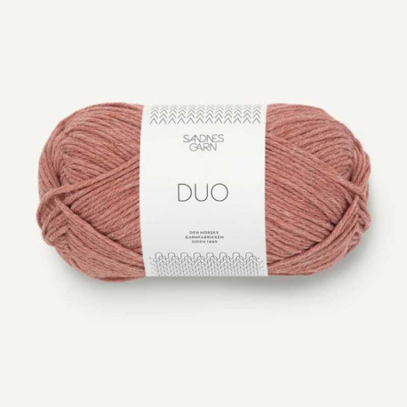 Sandnes Duo Varm Brunmelert 3543 Preorder