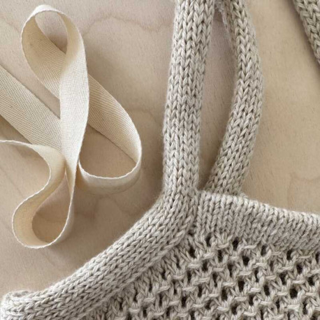 PetiteKnit Band im Fischgrätemuster für Breeze Bag