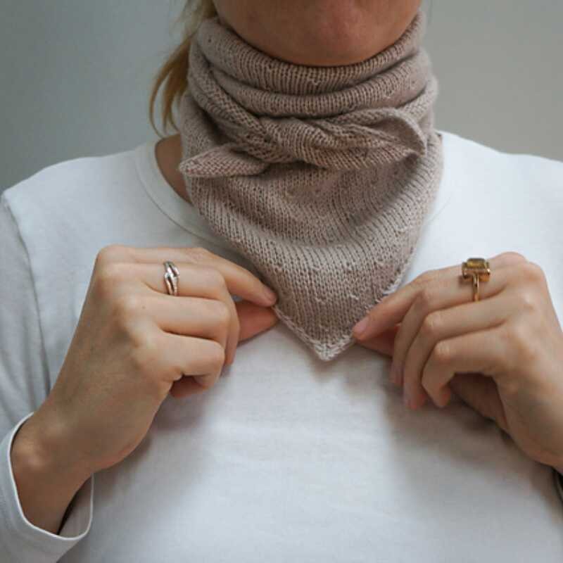 Pärla Scarf Otto & Odie Strickset