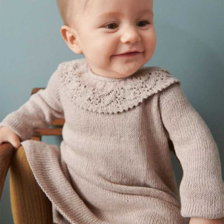 Sandnes 2304 7 Augustine Kleid Strickset