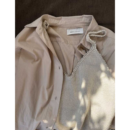 Le Knit Pebble Top Wollpaket