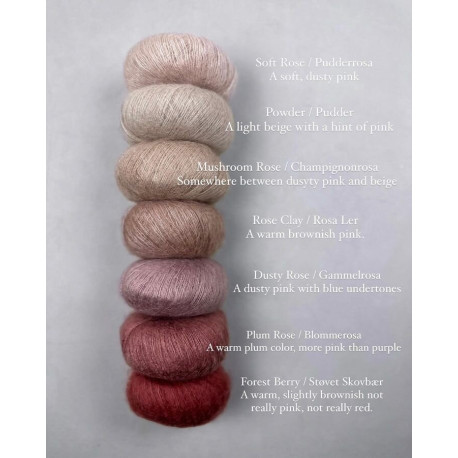 Knitting for Olive KfO Soft Silk Mohair Flamingo