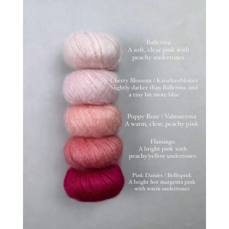 Knitting for Olive KfO Soft Silk Mohair Plum Rose