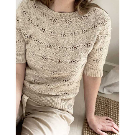 Le Knit Musling Tee Wollpaket