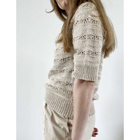 Le Knit Musling Tee Wollpaket