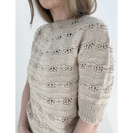 Le Knit Musling Tee Wollpaket