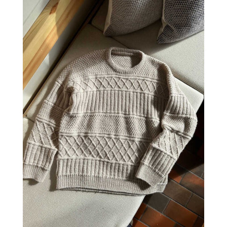 Petite Knit Ingrid Sweater Man Wollpaket