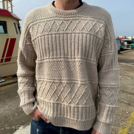 Petite Knit Ingrid Sweater Man Wollpaket