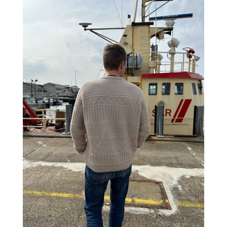 Petite Knit Ingrid Sweater Man Wollpaket