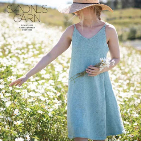 Sandnes Nr 140 Augusta Kleid Strickset