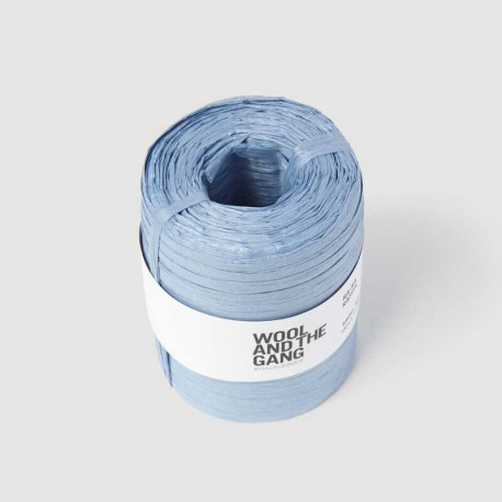 Wool and the Gang Ra-Ra Raffia Powder Blue