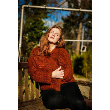 Rust Knitwear Aria Cardigan Strickset