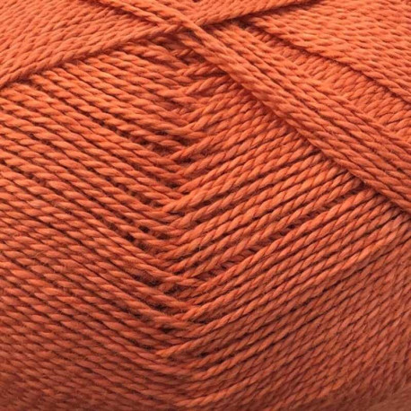 Camarose Okologisk Pimabomuld Braendt Orange 3708